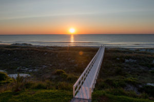 Atlantic Ocean Sunrise In Florida