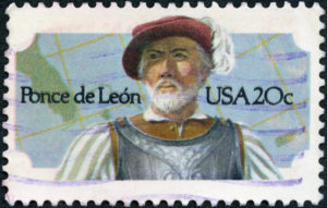 Usa 1982: Shows Portrait Of Juan Ponce De Leon (1527 1591), 1982