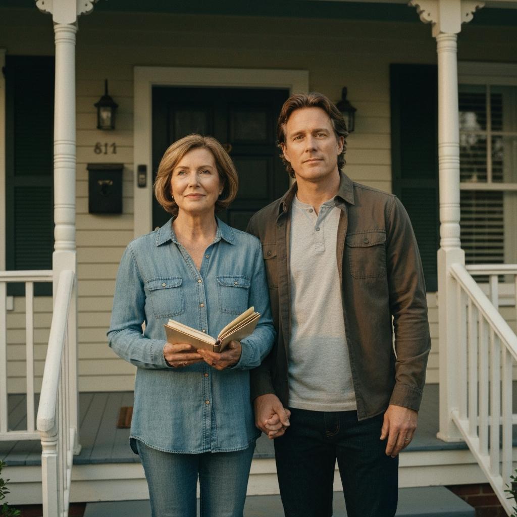 What Are The Options If Heirs Disagree On The Sale Price In Florida? Peaceful mother and son stand on porch after heirs disagree on sale price, finding closure for an inherited Jacksonville, Florida family home.