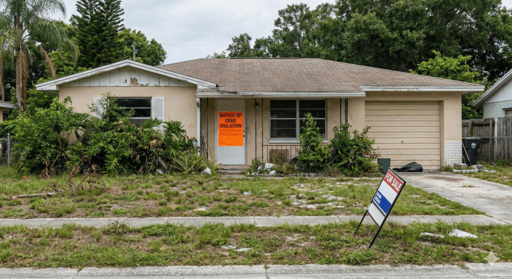 What Should You Do If The Inherited Property Has Florida Code Violations?